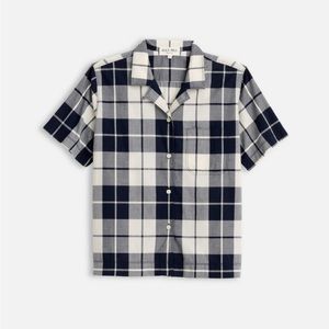 NWT: Alex Mill Maddie Camp Shirt in Plaid, M